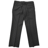 グッチ GGロゴ総柄 シングル スラックス トラウザーズ パンツ チャコールグレー 52 メンズ - NEWSED