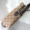 Gucci GG 帆布棕色单肩包