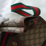 オールド グッチ シェリーライン GGスプリーム トートバッグ ベージュ - NEWSED