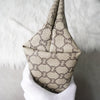 Gucci Sherry Line GG Plus / 皮革托特包 米色