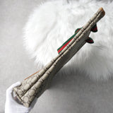 オールド グッチ シェリーライン GGプラス / レザー トートバッグ ベージュ - NEWSED