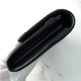 グッチ オフィディア シェリーライン GGスプリーム / レザー 二つ折り財布 ベージュ ネイビー - NEWSED