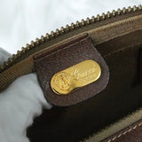オールド グッチ シェリーライン GGスプリーム / レザー ボストンバッグ ベージュ - NEWSED