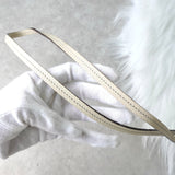 グッチ GGキャンバス / レザー ショルダーバッグ ポシェット ミニバッグ ベージュ - NEWSED