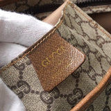 グッチ シェリーライン GGプラス / レザー トートバッグ ブラウン - NEWSED