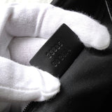 グッチ ジャッキー GGデニム / レザー ワンショルダーバッグ ブラック - NEWSED