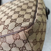 Gucci GG 帆布棕色单肩包