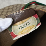 グッチ シェリー GGスプリーム / レザー トートバッグ ブラウン - NEWSED