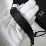 グッチ GGキャンバス / レザー ワンショルダーバッグ ブラック - NEWSED