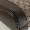 グッチ シェリー GGスプリーム レザー トートバッグ ブラウン