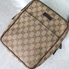 Gucci GG 帆布棕色单肩包