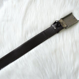 グッチ GGスプリーム / レザー ベルト ベージュ メンズ - NEWSED