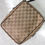 グッチ GGキャンバス ショルダーバッグ ブラウン - NEWSED