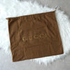 Gucci GG Canvas Shoulder Bag Beige/Brown
