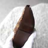 グッチ GGキャンバス/レザー ワンショルダーバッグ ブラウン - NEWSED