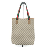 グッチ シェリー GGプラス トートバッグ ブラウン - NEWSED