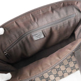 グッチ GGキャンバス トートバッグ ハンドバッグ ブラウン - NEWSED