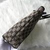 Gucci GG帆布手提包米色/黑色