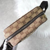 Gucci GG 帆布棕色单肩包