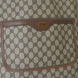 オールド グッチ シェリーライン GGスプリーム トートバッグ ブラウン - NEWSED