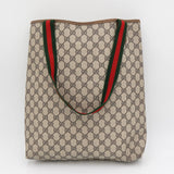 オールド グッチ GGスプリーム シェリーライン トートバッグ A4可 - NEWSED