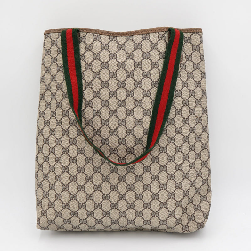 旧款Gucci GG Supreme Sherry Line 手提包A4 尺寸可选| ブランド古着を 