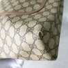 Gucci Sherry Line GG Supreme 手提包 A4 存储容量 米色