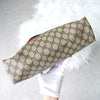 Gucci Sherry Line GG Supreme 手提包 A4 存储容量 米色