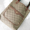 Gucci Sherry Line GG Supreme 手提包 A4 存储容量 米色