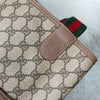 Gucci Sherry Line GG Supreme 手提包 A4 存储容量 米色