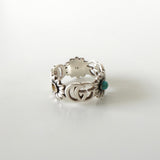 GG Marmont Silver 925 Flower Ring - NEWSED
