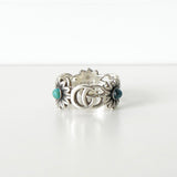 GG Marmont Silver 925 Flower Ring - NEWSED