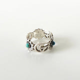 GG Marmont Silver 925 Flower Ring - NEWSED