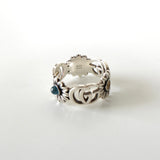 GG Marmont Silver 925 Flower Ring - NEWSED