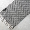 GG Pattern Cashmere Wool Muffler｜Made in Italy