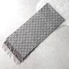 GG Pattern Cashmere Wool Muffler｜Made in Italy