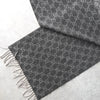 GG Pattern Cashmere Wool Muffler｜Made in Italy