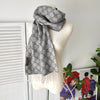 GG Pattern Cashmere Wool Muffler｜Made in Italy