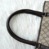 Gucci GG Supreme PVC 米色/棕色托特包