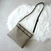 Gucci GG Supreme PVC 米色/棕色单肩包