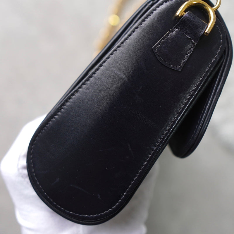 GG Supreme Interlocking G Gold Chain Shoulder Bag Made in Italy - NEWSED