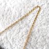 GG Supreme Interlocking G Gold Chain Shoulder Bag Made in Italy