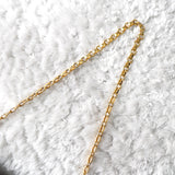 GG Supreme Interlocking G Gold Chain Shoulder Bag Made in Italy - NEWSED