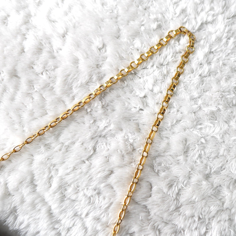 GG Supreme Interlocking G Gold Chain Shoulder Bag Made in Italy - NEWSED