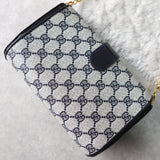GG Supreme Interlocking G Gold Chain Shoulder Bag Made in Italy - NEWSED