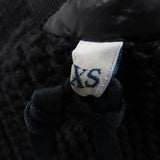 モンクレール GILET TRICOT デカロゴワッペン付 ニット切替デザイン ダウンベスト ブラック XS レディース - NEWSED