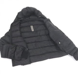 リックオウエンス GIMP Padded Down Jacket フーデッド ダウンジャケット ブラック 48 メンズ - NEWSED