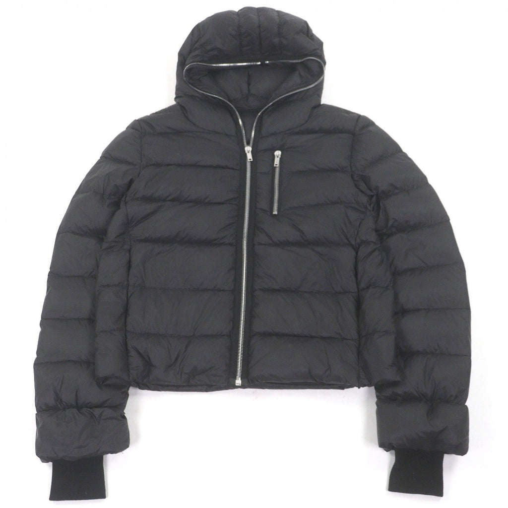 リックオウエンス GIMP Padded Down Jacket フーデッド ダウンジャケット ブラック 48 メンズ