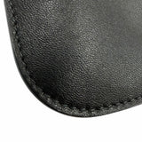 ジルサンダー GIRO PHONE CASE ロゴプリント レザー ショルダー 携帯ケース ブラック レディース - NEWSED