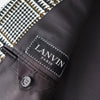 Glen Check Single Breasted Wool Tailored Jacket